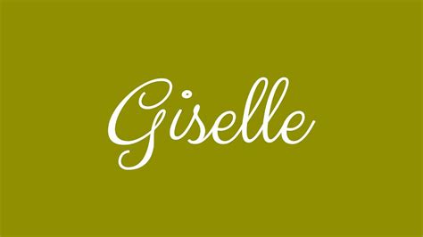 Name: Gisele 